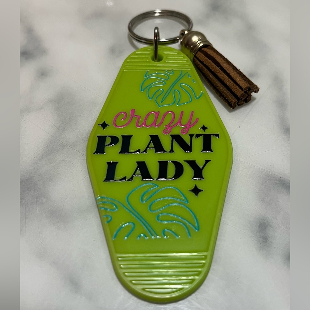 Motel Key Chain Crazy Pant Lady